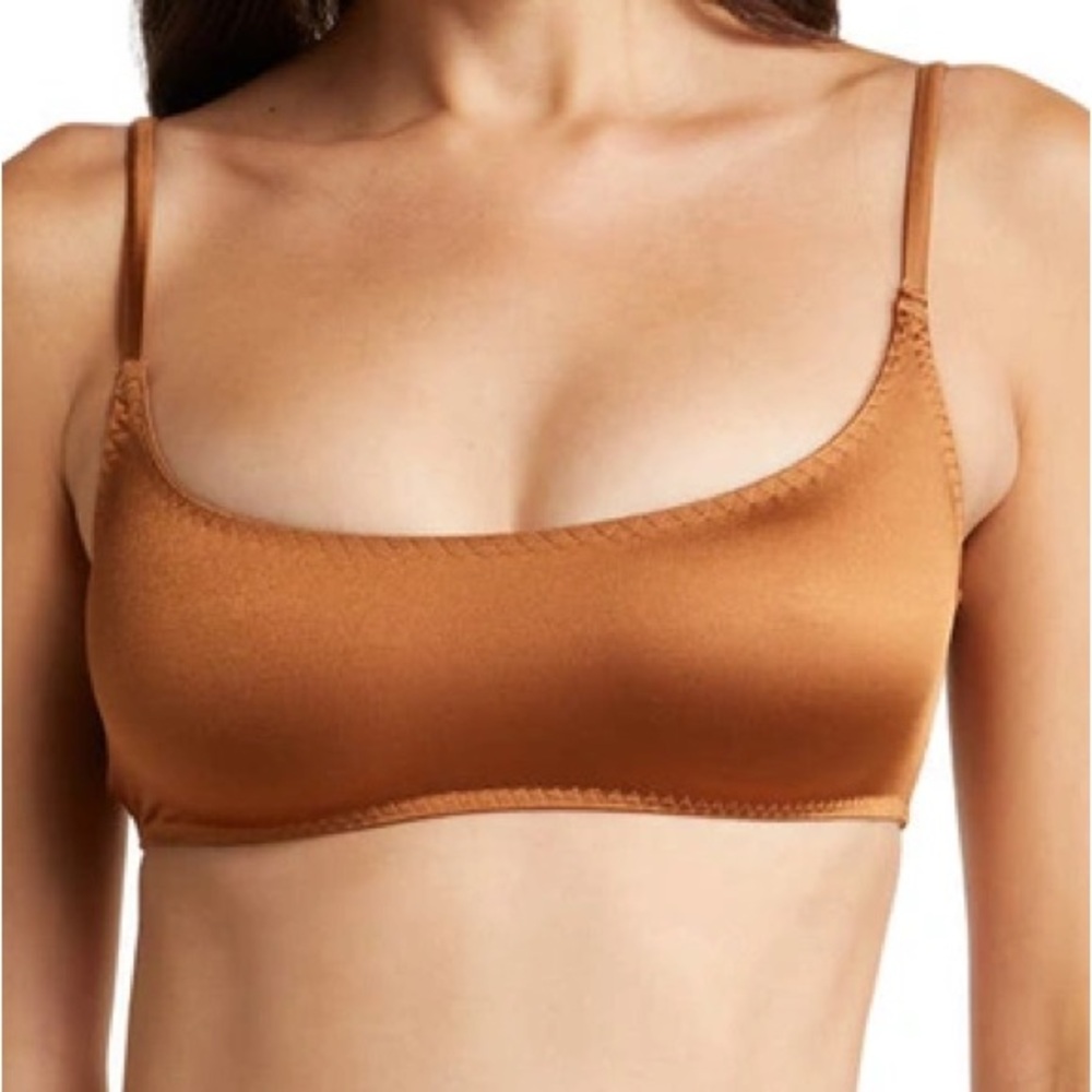 SKIMS Bronze Bralette EUC (Medium)